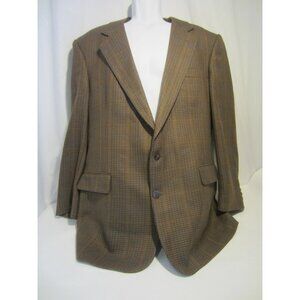 BRUNO brown black tweed wool sport coat - Men 40